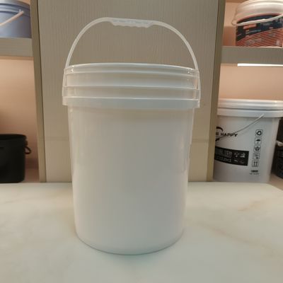 Qualität  Seal Lid 20 Litre Round Plastic Bucket Screen Printing usine