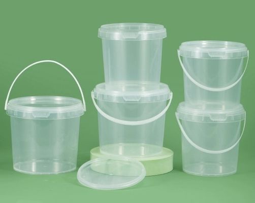 Qualität  BPA Free Plastic Food Bucket With Screw On Lid ISO9001 usine