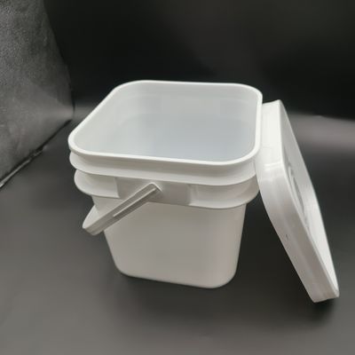 100% PP 2L 3L 5L 10L Quadratform Plastikbehälter Antifall Bildschirmdruck