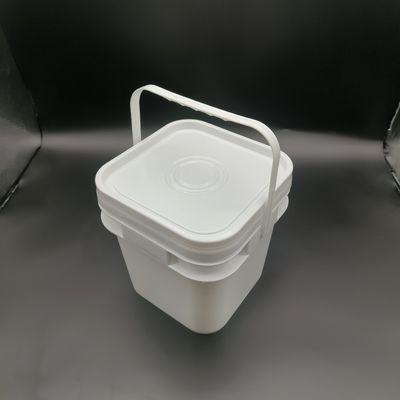 ODM OEM 10 Liter Quadrat Plastikbehälter mit Griffe Chemikalienbeständig
