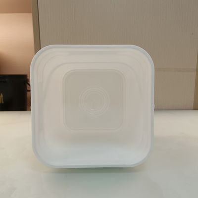 Polypropylen PP 10l Quadrat Plastikbehälter mit Deckel nicht toxisch