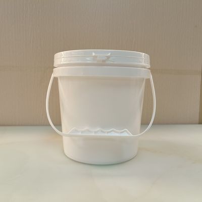 ISO9001 Werkzeugspeicher Eimer 5 Gallonen weißer Eimer UV-beständig