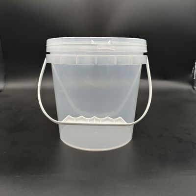 Kompressionsbeständigkeit Durchsichtiger Plastikbehälter Klarer Plastikbehälter mit Plastikgriff