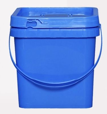 Wiederverwertbar, Stapelbar, 10 Liter Quadrat-Plastikbehälter, undicht
