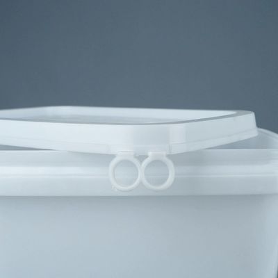 Luftdichtes Eimer Quadrat 12 Zoll Eimer mit Deckel ODM OEM