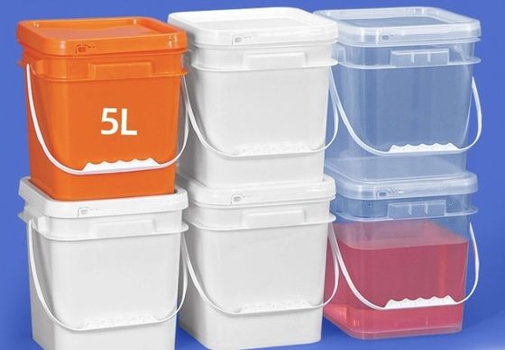 Luftdichtes Eimer Quadrat 12 Zoll Eimer mit Deckel ODM OEM