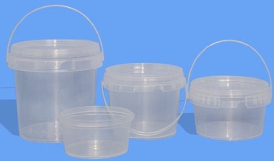 5l klare Plastikbehälter mit Deckel für Wärmeübertragung