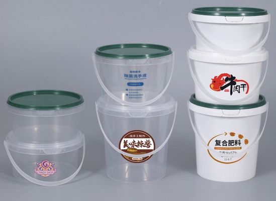ISO9001 20l transparenter Plastikbehälter mit Wärmeübertragungsanwendung
