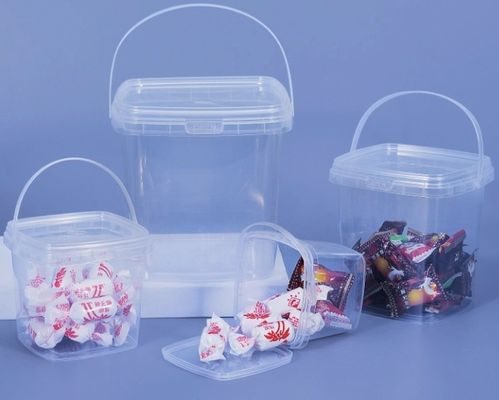 Durchsichtige, klare 5 Gallonen-Eimer, klare Lagereimer für den Garten