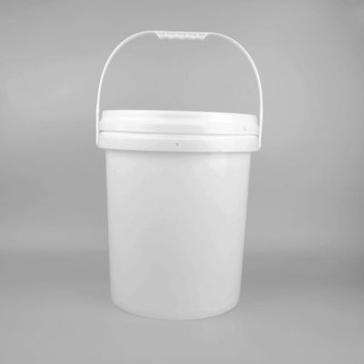 Wiederverwertbarer 20-Liter-Kunststoff-Farbbehälter für flüssige Verpackungslösungen