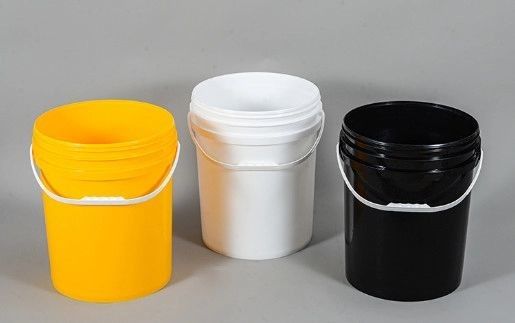 BPA-freie weiße 5 Liter Plastikbehälter mit Deckel für chemisches Pulver