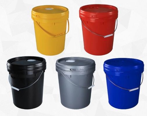 Nahrungsmittelqualität Polyethylen 5 Gallonen Plastik Eimer Weiß Eimer OEM ODM