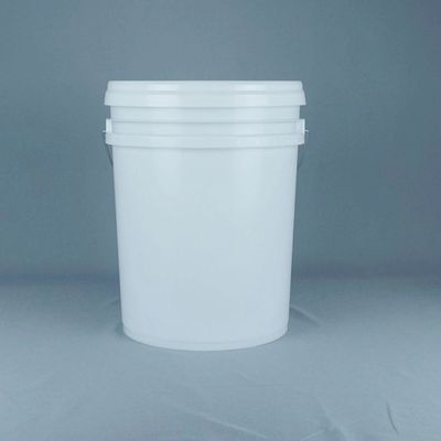 BPA-freie weiße 5 Liter Plastikbehälter mit Deckel für chemisches Pulver