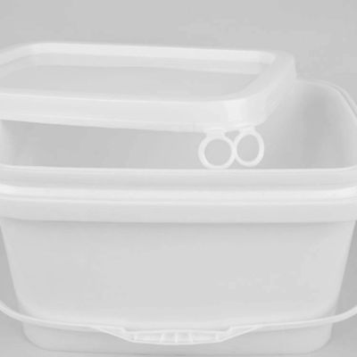 Quadratisch geformter Werkzeugbehälter 1-25L mit abnehmbarem Tray