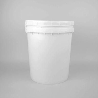 Custom Logo 20l Runder Plastikbehälter mit Korrosionsbeständigem Deckel